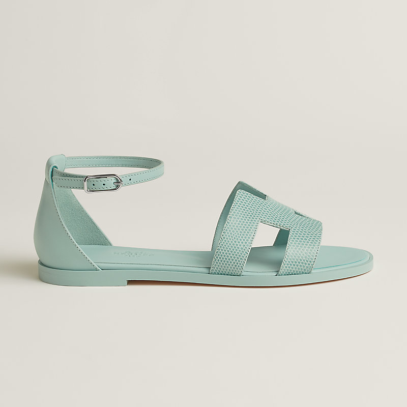 Santorini sandal - Blue | Hermès USA
